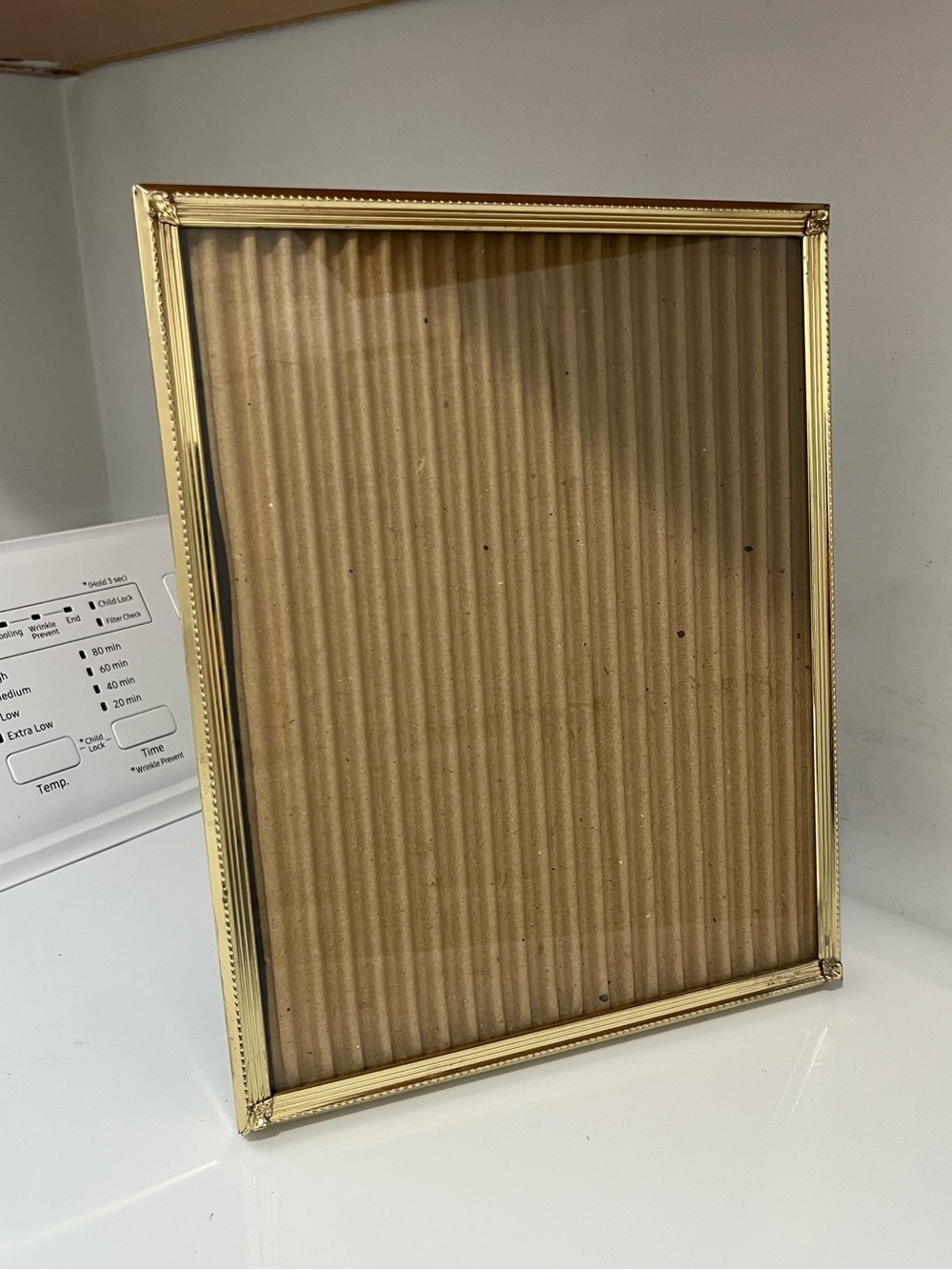 Vintage Gold Ornate Metal Picture Frame